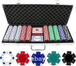 Versa Games 11.5g 500pc Dice Poker Chip Set