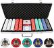 Versa Games 13G Outlaw Clay Poker Chips Set 500 Piece Set