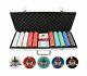 Versa Games 13g Outlaw Clay Poker Chips Set 500 Piece Set