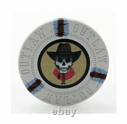 Versa Games 13g Outlaw Clay Poker Chips Set 500 Piece Set