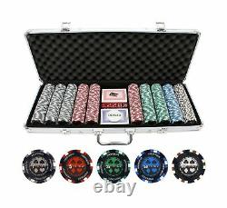 Versa Games 500 Piece Pro Poker Clay Poker Set
