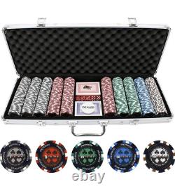 Versa Games 500pc 13.5g Spartan Poker Chips Set