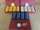 Vintage Abercrombie & Fitch 300 Pc Poker Chip Set Monogrammed D C07