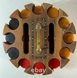 Vintage Bakelite Catalin Poker Set with Over 200 Chips Drueke No. 511