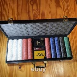 Vintage Browning High End 500 Piece Poker Set withCards & Dice New in Case! Rare