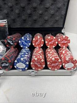 Vintage Budweiser Poker Set Aluminum Case Complete Sealed Set W Cards Chips New