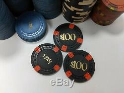 Vintage Casino Chips 866 Real Clay by George & Co. Poker Tiny Hotstamp Antique