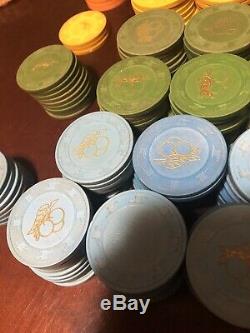 Vintage Casino Paulson Poker Chip Set