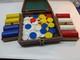 Vintage LOWE Poker Chips with Wooden Carrying Case Set