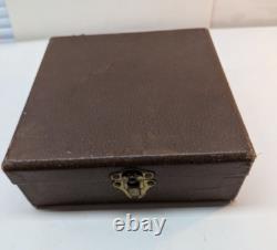 Vintage LOWE Poker Chips with Wooden Carrying Case Set