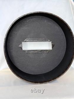 Vintage Mid Century Modern Rotating Wood Poker Chip Caddy Set with Case 300