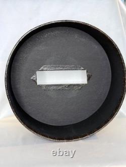 Vintage Mid Century Modern Rotating Wood Poker Chip Caddy Set with Case 300