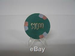 Vintage, Obsolete 400 Chip Poker Set from Maverick R Casino, Merced CA in Case