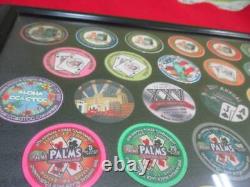 Vintage Palms NCV 2004 Las Vegas Nevada Tournament Casino Poker Chips Set Rare