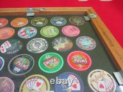 Vintage Palms NCV 2004 Las Vegas Nevada Tournament Casino Poker Chips Set Rare