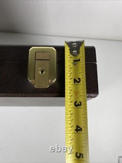 Vintage Poker Chip Set'RPG', $ Amount apprx 400 Chips With Case lock & keys
