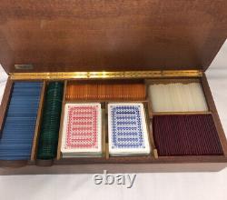 Vintage Poker Set