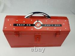 Vintage Snap-On Tools Party Box Poker Chips Set Dice Games Contents Sealed New