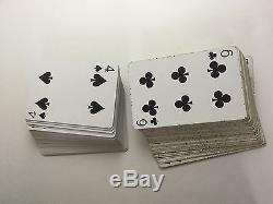 Vintage Thick Poker Chips Set Clay 200 2 x Card Decks with Case Retro 7.3g