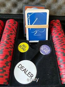 Vintage U. S. Air Force Poker Chip Set With Case