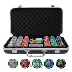 WE Games Complete Poker Set in Aluminum Case 300 chips WE Games Complete Poker Set in Aluminum Case 300 chips