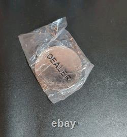 WPT Cards World Poker Tour 300 Ct Oval Poker Chip Set Cherry Wood Chiprack