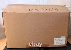 WPT Cards World Poker Tour 300 Ct Oval Poker Chip Set Cherry Wood Chiprack