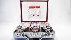 WSOP Professional 300 11.5 gram Chip Set Aluminum Case World Series of Poker