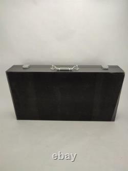 WSOP Professional 500 11.5 gram Poker Chip Set Wood Case Black 2065BW