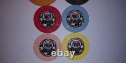 WSOP Sample Set World Series of Poker Horseshoe Cleveland Paulson 1,000,000 Chip