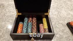 WTHC Paulson Top Hat And Cane Poker Chip set in case