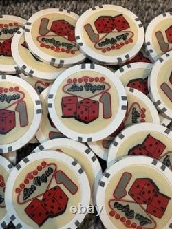 Welcome To Las Vegas 500 Poker Chip Set $1's