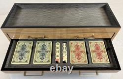 Wolf Meridian Blonde Casino Gaming Set- missing handles- FREE S/H