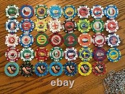 World Cup 2006 Germany Coca Cola Poker Chip Complete Set of 39 with Premiums