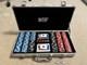 World Poker Tour Poker Game 300 Chips, 5 Dice and Cards Set with Locking Case