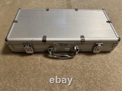 World Poker Tour Poker Game 300 Chips, 5 Dice and Cards Set with Locking Case