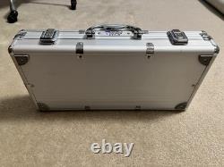 World Poker Tour Poker Game 300 Chips, 5 Dice and Cards Set with Locking Case