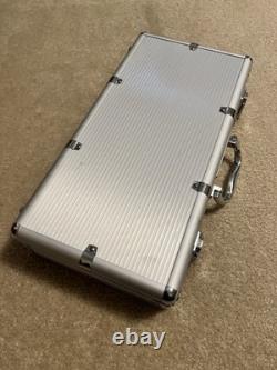 World Poker Tour Poker Game 300 Chips, 5 Dice and Cards Set with Locking Case