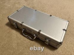 World Poker Tour Poker Game 300 Chips, 5 Dice and Cards Set with Locking Case