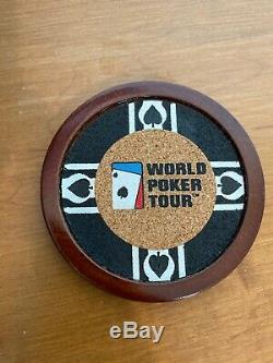 World Poker Tour Professional Chip&Card Wooden Collectors Box Set Texas Hold Em