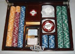 World Poker Tour WPT Luxury Chip Set RARE & NEW OPEN BOX BUY