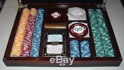 World Poker Tour WPT Luxury Chip Set RARE & NEW OPEN BOX BUY