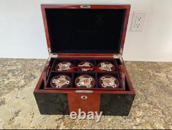 World Poker Tour wood box case set -Sealed rare