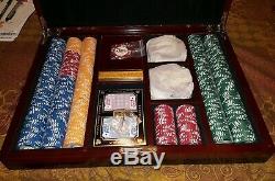 World Poker Tournament Luxury Chip Set New