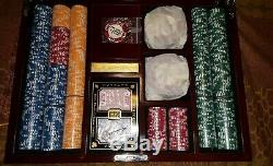 World Poker Tournament Luxury Chip Set New