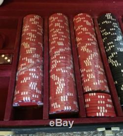 World Series of Poker PROFESSIONAL CHIP SET With Heavy Duty Case