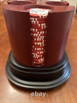 World poker tour playing cards WPT Casino Chip Set Wood Carry Caddy