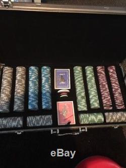 Wpt Poker Chip Set Ltd Edition Las Vegas Collectors