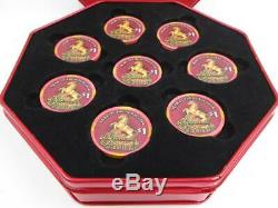 Wynn Las Vegas Casino 2014 Year Of The Horse Chinese New Year $1 Poker Chip Set