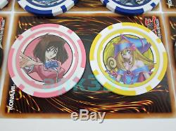 YuGiOh! Poker Chips FULL SET Yugi Kaiba Jaden Jesse Joey Dark Magician Girl BEWD